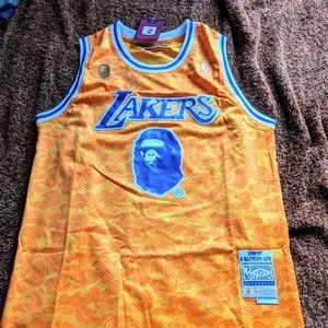 Bape x LAKERS NBA Jersey